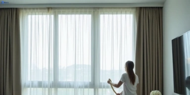 Pre-sale end-of-lease curtain cleaning one-mile residential property
